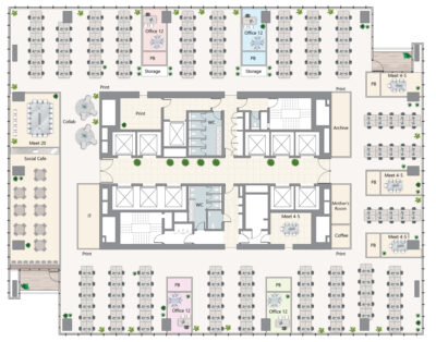 מגדל הפניקס – משרדים מפוארים